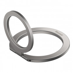 Baseus Halo magnetic ring holder silver phone stand (SUCH000012)