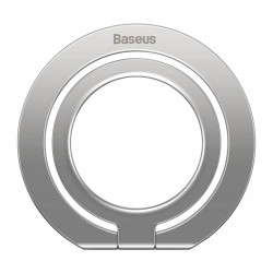 Baseus Halo magnetic ring holder silver phone stand (SUCH000012)