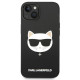 Karl Lagerfeld KLHMP14MSLCHBK Apple iPhone 14 Plus hardcase black Silicone Choupette Head Magsafe