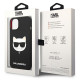 Karl Lagerfeld KLHMP14MSLCHBK Apple iPhone 14 Plus hardcase black Silicone Choupette Head Magsafe