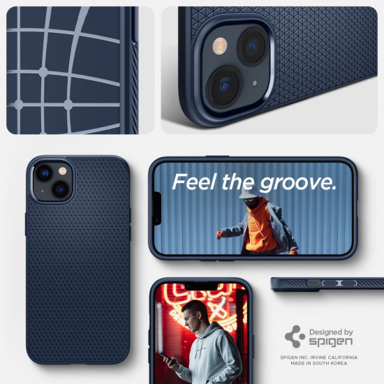 SPIGEN LIQUID AIR IPHONE 14 PLUS NAVY BLUE SPIGEN LIQUID AIR IPHONE 14 PLUS NAVY BLUE