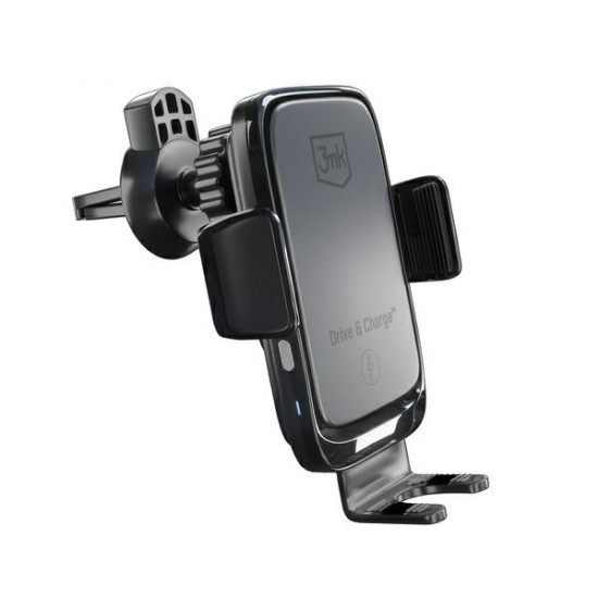 3MK Drive&Charge automatic car mount holder with wireless charger 15W