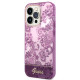 Guess GUHCP14LHGPLHF Apple iPhone 14 Pro fuschia hardcase Porcelain Collection