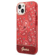 Guess GUHCP14MHGBNHR Apple iPhone 14 Plus red hardcase Bandana Paisley