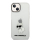 Karl Lagerfeld KLHCP14MHNCHTCT Apple iPhone 14 Plus transparent hardcase IML NFT Choupette