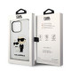 Karl Lagerfeld KLHCP14LHNKCTGT Apple iPhone 14 Pro transparent hardcase IML GLIT NFT Karl&Choupette