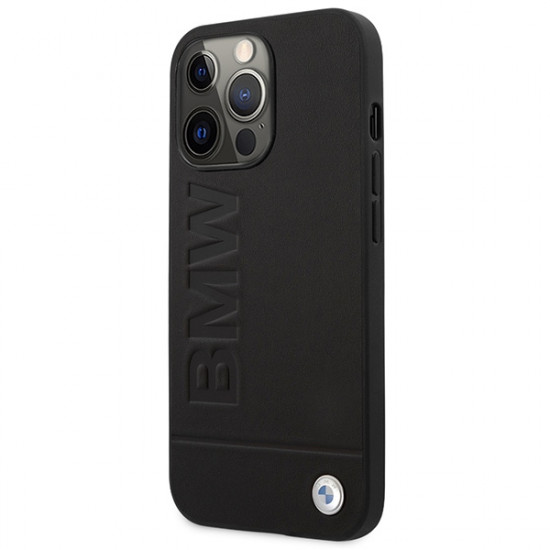 BMW BMHMP14LSLLBK Apple iPhone 14 Pro black hardcase Signature Logo Imprint Magsafe BMW BMHMP14LSLLBK Apple iPhone 14 Pro black hardcase Signature Logo Imprint Magsafe