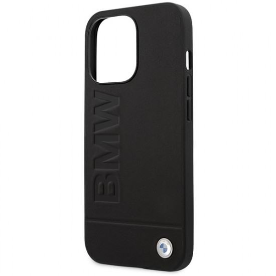 BMW BMHMP14LSLLBK Apple iPhone 14 Pro black hardcase Signature Logo Imprint Magsafe BMW BMHMP14LSLLBK Apple iPhone 14 Pro black hardcase Signature Logo Imprint Magsafe