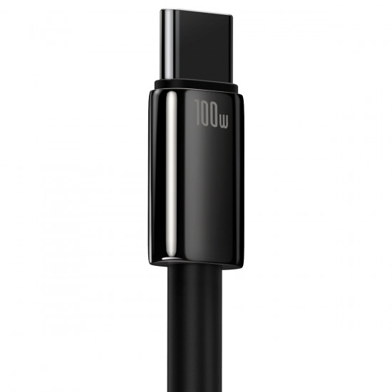Baseus Tungsten Gold Cable USB/USB-C 480Mbps 100W 2m black