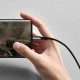 Baseus Tungsten Gold Cable USB/USB-C 480Mbps 100W 2m black