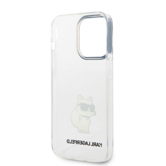 Karl Lagerfeld KLHCP14XHNCHTCT Apple iPhone 14 Pro Max transparent hardcase IML NFT Choupette