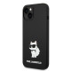 Karl Lagerfeld KLHCP14MSNCHBCK Apple iPhone 14 Plus hardcase black Silicone Choupette