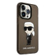 Karl Lagerfeld KLHCP14XHNIKTCK Apple iPhone 14 Pro Max black hardcase Ikonik Karl Lagerfeld