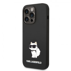 Karl Lagerfeld KLHCP14XSNCHBCK Apple iPhone 14 Pro Max hardcase black Silicone Choupette