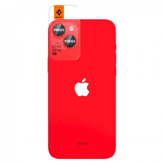 Spigen Optik.tr Camera Protector Apple iPhone 14/14 Plus Red [2 PACK]