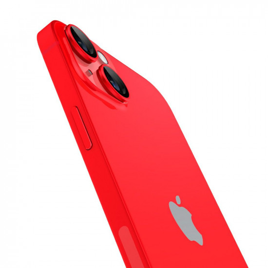 Spigen Optik.tr Camera Protector Apple iPhone 14/14 Plus Red [2 PACK]