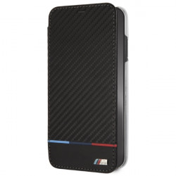 BMW BMTRBKI65PUCARTCBKiPhone XS Max book black Carbon Tricolor Stripe