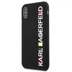 Karl Lagerfeld KLHCPXBHWHBK iPhone X/XS hardcase black Glossy Bauhaus