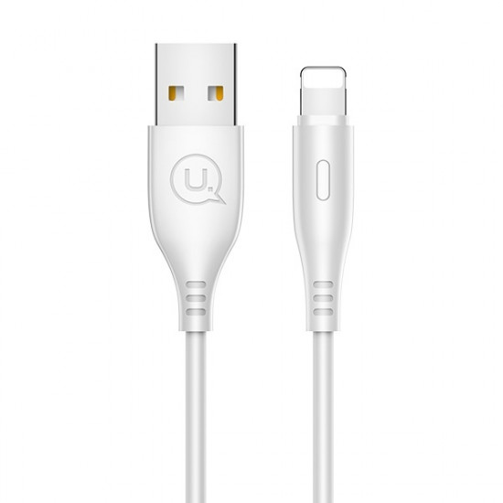 USAMS cable U18 lightning 2A Fast Charge 1m white SJ266USB02 (US-SJ266)