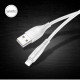 USAMS cable U18 lightning 2A Fast Charge 1m white SJ266USB02 (US-SJ266)