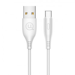 USAMS cable U18 USB-C 2A Fast Charge 1m white SJ267USB02 (US-SJ267)