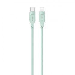 USAMS cable USB-C to Lightning PD Fast Charging 1,2m 20W Lithe Series green SJ566USB04 (US-SJ566)