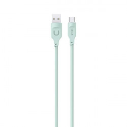 USAMS cable USB-C PD Fast Charging 1,2m 6A Lithe Series green SJ568USB04 (US-SJ568)