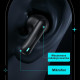 USAMS Headphones Bluetooth 5.3 TWS XJ13 series Gaming Earbuds bezprzewodowe black BHUXJ01 (US-XJ13)