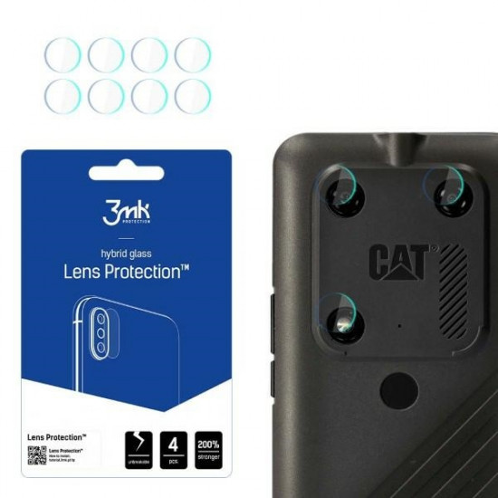 3MK Lens Protect Cat S53 Camera lens protection 4pcs