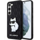 Karl Lagerfeld KLHCS23MSAKLHCPK Samsung S23+ S916 hardcase black Saffiano Monogram Choupette