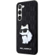 Karl Lagerfeld KLHCS23MSAKLHCPK Samsung S23+ S916 hardcase black Saffiano Monogram Choupette