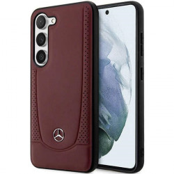 Mercedes MEHCS23SARMRE Samsung S23 S911 red hardcase Leather Urban Bengale