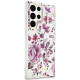 Guess GUHCS23LHCFWST S23 Ultra white hardcase Flower Collection