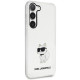 Karl Lagerfeld KLHCS23SHNCHTCT S23 transparent hardcase Ikonik Choupette