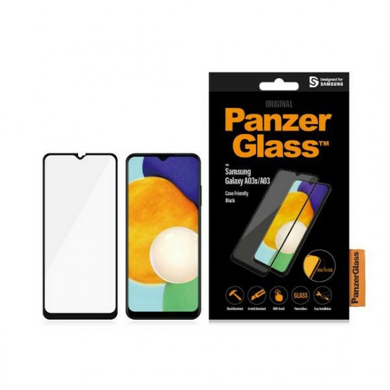 PanzerGlass E2E Regular Samsung A03 Case Friendly black / black 7280 PanzerGlass E2E Regular Samsung A03 Case Friendly black / black 7280