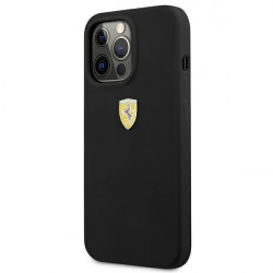Ferrari FESSIHCP13LBK iPhone 13 Pro / 13 6.1" black / black hardcase Silicone Ferrari FESSIHCP13LBK iPhone 13 Pro / 13 6.1" black / black hardcase Silicone