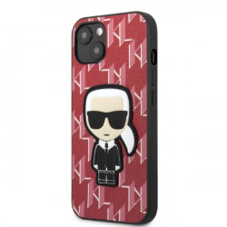 Karl Lagerfeld KLHCP13SPMNIKPI iPhone 13 mini 5,4" hardcase red Monogram Ikonik Patch