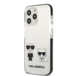 Karl Lagerfeld KLHCP13XTPEKCW iPhone 13 Pro Max 6,7" hardcase white Karl&Choupette