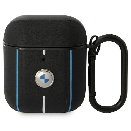 BMW BMA222RVSK AirPods 1/2 cover black Leather Color Lines BMW BMA222RVSK AirPods 1/2 cover black Leather Color Lines