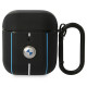 BMW BMA222RVSK AirPods 1/2 cover black Leather Color Lines BMW BMA222RVSK AirPods 1/2 cover black Leather Color Lines