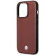 BMW Case BMHMP14L22RFGR iPhone 14 Pro 6,1" burgundy Leather Diamond Pattern MagSafe