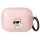 Karl Lagerfeld KLAPHNCHTCP Airpods Pro cover pink Ikonik Choupette