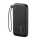 Powerbank USAMS PB56 10000mAh 2xUSB/USB-C/microUSB Fast Charge black (US-CD150)