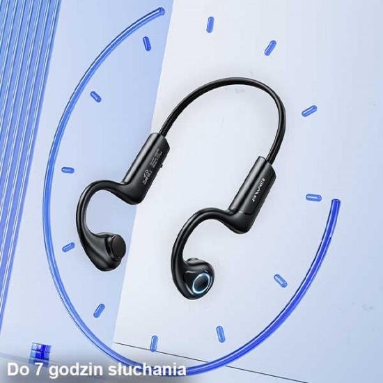 AWEI słuchawki sportowe Bluetooth A886 Pro czarny/black AWEI słuchawki sportowe Bluetooth A886 Pro czarny/black