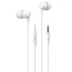 USAMS Wired Earphones EP-47 3.5mm white 1.2m HSEP4702 (US-SJ594)