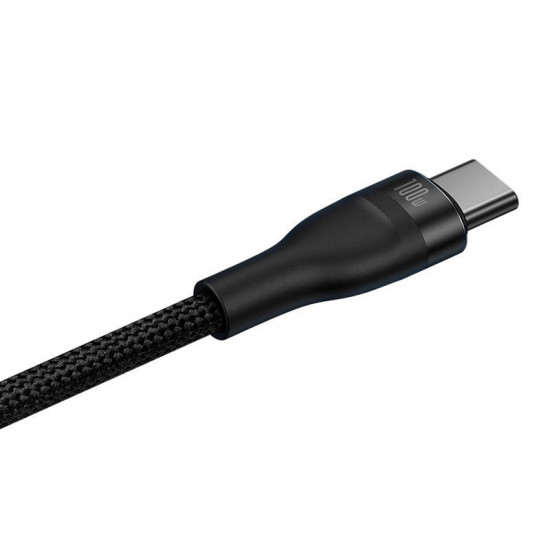 Baseus Flash Series 2in1 USB-C/USB-C Cable 100W 1.5m (black)