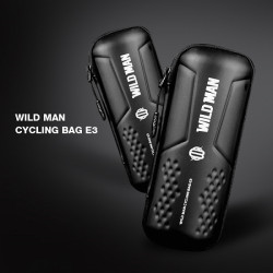 Wildman pouch for bottle holder E3 bicycle holder black