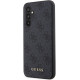 Guess GUHCSA54G4GFGR A54 5G A546 grey hard case 4G Metal Gold Logo Guess GUHCSA54G4GFGR A54 5G A546 grey hard case 4G Metal Gold Logo
