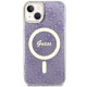 Guess GUHMP14SH4STU iPhone 14 6.1" purple hardcase 4G MagSafe