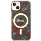 Guess GUHMP14SHCFWSA iPhone 14 6.1" khaki hardcase Flower MagSafe